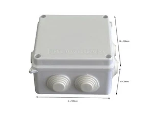 100x100x70 mm ABS Plastic IP65 Waterproof Junction Box - Bild 1 von 5