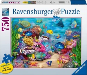 Ravensburger 750 Piece Large Format Jigsaw Puzzle - Tropical Reef Life - Picture 1 of 1