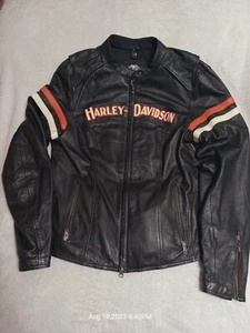 Harley Davidson Leather Jacket Miss Enthusiast - 98142-09 Ladies: Tall-XL - Picture 1 of 20