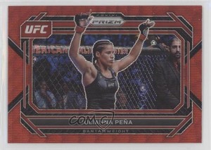 2023 Panini Prizm UFC Ruby Wave Prizm Julianna Pena #5