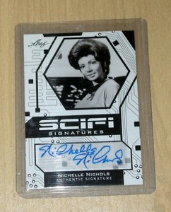 2011 Leaf Pop Century autograph auto Scifi Signatures Nichelle Nichols STAR TREK