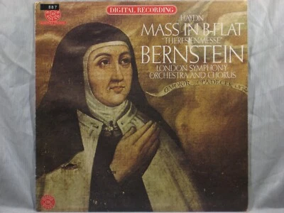 Haydn - Theresienmesse - London Symphony, Bernstein - CBS Masterworks IM 35839 - Image 1 of 4