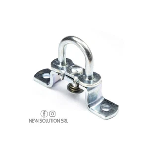 CAVALLOTTO FERMO PER OCCHIELLI CON MOLLA IN FERRO ZINCATO 15 X 66 MM - Foto 1 di 1