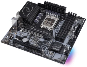 Asrock Intel H670M PRO RS LGA 1700 Micro ATX DDR4 Motherboard - Picture 1 of 5