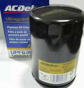 NEW GENUINE GM ACDelco UPF63R Ultraguard Oil Filter - Picture 1 of 1