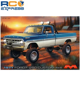 Moebius Models 1/25 1971 Ford F-250 Custom 4x4 Plastik Modellbausatz MOE2567 - Bild 1 von 1