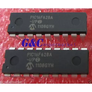 1/2/5/10/20pcs IC PIC16F628A-I/P DIP-18 Microchip NEW GOOD QUALITY - Picture 1 of 1