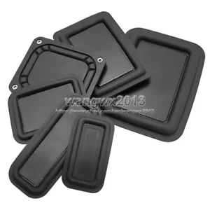 2pcs Square Speaker Passive Radiator Diaphragm Auxiliary Bass Vibration Plate - Picture 1 of 25