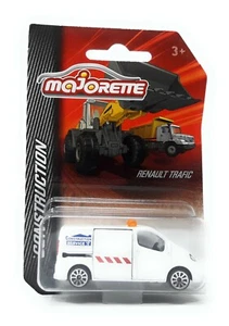 Majorette Model Car metal DieCast Construction Renault Trafic Service white 1/64 - Picture 1 of 1
