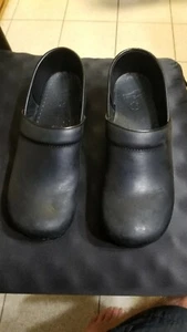 Nice Dansko Women's Clogs Black Shoes Size 12 /43 Preowned Condition - Picture 1 of 4
