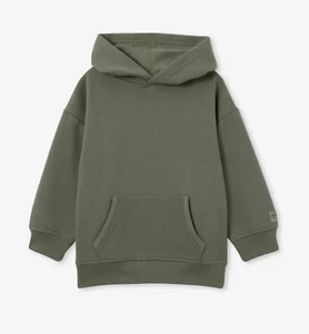 Cotton:On Kids Boys Marco Hoodie Sweatshirt Hooded Sage Green Size 8 NEW - Picture 1 of 5