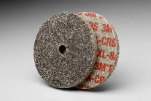 1 Each 3M Scotch-Brite 6"x1/2"x1/2" 8A Coarse EXL Unitized Wheel XL-UW 13781 - Picture 1 of 1