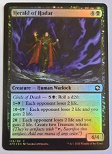 MTG Adventures in the Forgotten Realms HERALD OF HADAR 108/281 C Foil M/NM