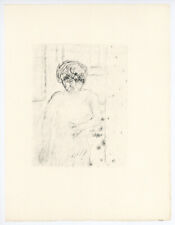 Pierre Bonnard Original Lithographie " Buste " 1946