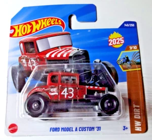 Hot Wheels - Ford Model A Custom '31 - short card 1:64 - HW Dirt 2025 - HYW24 - Bild 1 von 2