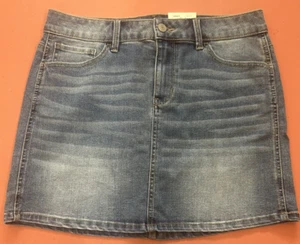 SO Denim Skirt Youth Size 16 NWT FREE SHIPPING - Picture 1 of 4