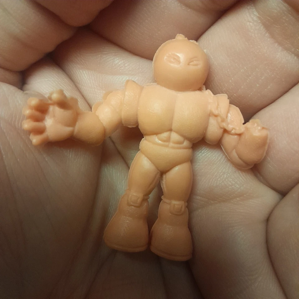 M.U.S.C.L.E. Figura de lucha libre Mattel de colección carne muscular #230 bola cadena cabeza mundo Foto 1 de 2