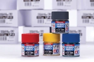Pintura lacada color Tamiya 82101-82183 LP-1 a LP-85 (10 ml) múltiples opciones - Imagen 1 de 87