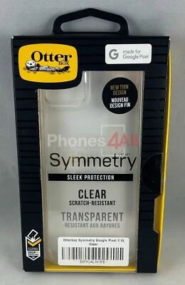 Otterbox Symmetry Sleek Protection Case for Google Pixel 4 XL- Clear Brand NEW - Image 1 of 4