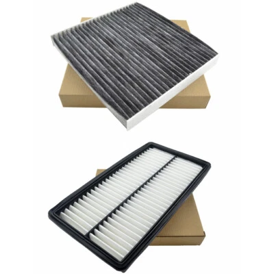 Filtro de ar de motor e cabine para Mazda CX-7 2007-2012 2.3L Turbo CX7 10-12 L4 2.5L - Imagem 1 de 4