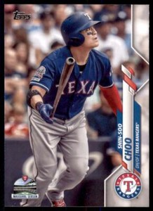2020 Topps Series 2 Base #518 Shin-Soo Choo  - Texas Rangers