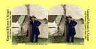 General Grant Cold Harbor VA Civil War SV Stereoview Stereocard 3D 3a02668