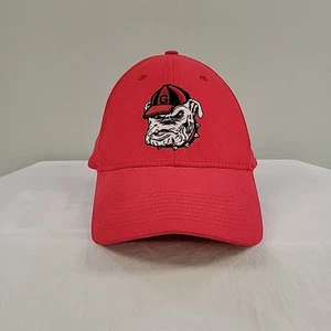 Georgia Bulldogs Nike Hat Cap Fitted Red Uga Swoosh One Size - Picture 1 of 10