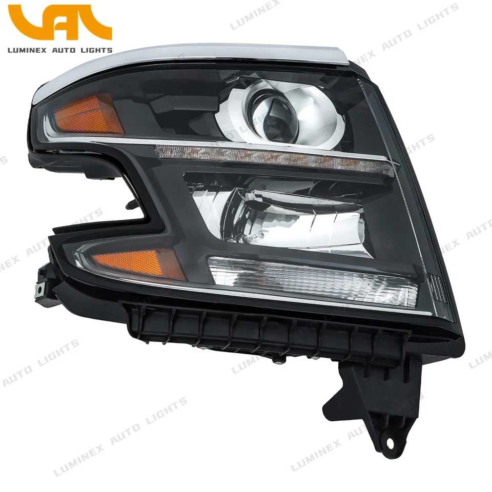 RH Side For 2015-2020 Chevy Tahoe/Suburban HID/Xenon Headlight Clear Lens Foto 1 de 4