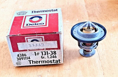 Termostato AC Delco GM Chevy 3091114 131-38 33329 NOS ENVÍO GRATUITO Foto 1 de 4