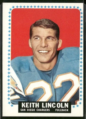 1964 Topps #164 Keith Lincoln VG/VG-EX - Image 1 of 2