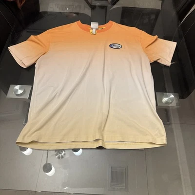 Lacoste LIVE Loose Fit Unisex Gradated Print Cotton T-Shirt SIZE L $135 - Image 1 of 4