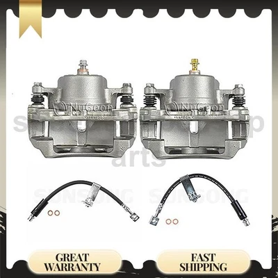 Manguera de freno delantera con pinzas para Chevrolet Malibu 2004 2005 2006 Foto 1 de 4