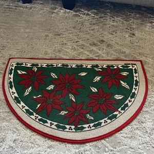 Lillian Vernon, Vintage 29X 18WEIHNACHTEN FUSSMATTE. - Bild 1 von 5