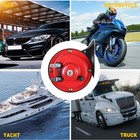 UK 12V VAN Auto CAR BIKE BOAT DUAL TONE SIREN TWIN LORRY HORNS LOUD AIR HORN New