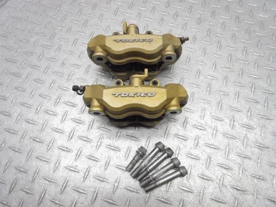 2006 05-06 Kawasaki ZX6R Ninja 636 ZX636 передний тормоз суппорт левый правый пара комплект - Изображение 1 из 4