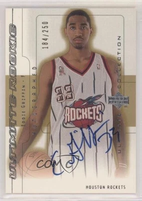 2001-02 Upper Deck Ultimate Collection /250 Eddie Griffin #86 Rookie Auto RC - Image 1 of 2
