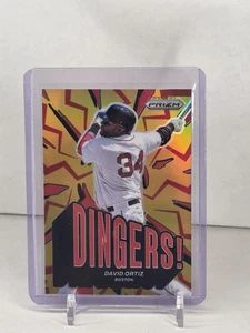 2025 Panini Prizm Dingers! Red Prizm -- David Ortiz -- HOF Red Sox - /199 - Picture 1 of 2