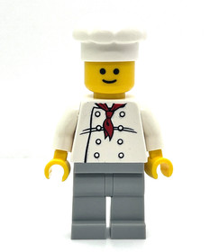 Baker Chef white hat Lego City Minifigure Assembly Square 10255