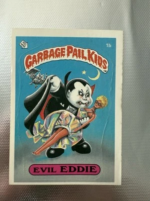 1985 GPK OS1 Evil Eddie #1b - Image 1 of 2