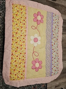 Par de fundas de almohada estándar acolchadas florales rosas  - Imagen 1 de 9