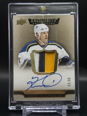 2023-24 UD The Cup Keith Tkachuk Endorsements Relics Patch Auto /50 ER-KT - Image 1 of 2