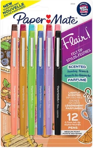 Flair, Scented Felt Tip Pens, Assorted Sunday Brunch Scents and Colors, 0.7Mm, 1 - Picture 1 of 12