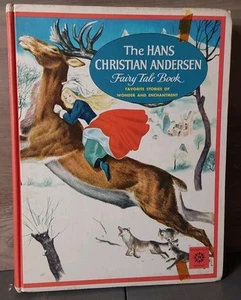 Hans Christian Andersen Fairy Tale Book 1959 Hardcover 10 Stories Illustrated - Imagen 1 de 6