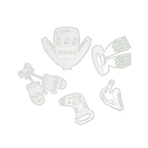 5Pack DIY Stencil Scrapbooking Paper Card Craft Clothes Socks Cutting Dies E - Picture 1 of 9