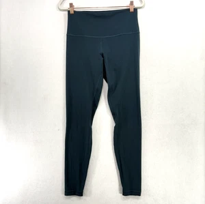 Pantalones Lululemon para mujer 8 verde azulado tiro alto longitud completa yoga leggings ropa deportiva - Imagen 1 de 11