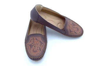 Zapatos mocasines de cuero Luna/mujer/talla 42 - Imagen 1 de 6