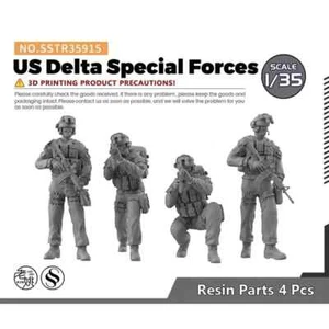 SSMODEL SSSTR35915 1/35 Modelo Actualización Piezas EE. UU. Delta Fuerzas Especiales Impresión 3D - Imagen 1 de 3