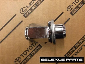 Lexus OEM Genuine Chrome Wheel LUG NUT 90942-01058 (x20) - Picture 1 of 1