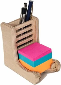 Sticky Notes Cube (2" x 2") and Pen Holder (includes note cube) - Picture 1 of 3