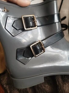 Vivienne Westwood Anglomania Mellisa Women Wellies Festival Must Have Boots 7 - Picture 1 of 8